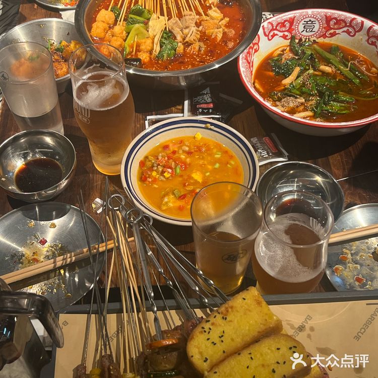 和朋友的烤串小聚会