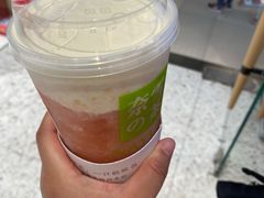 霸气芝士水蜜桃-奈雪的茶(凯德新都心店)