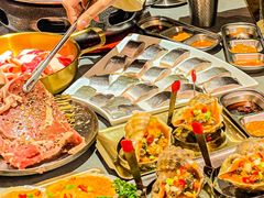 -围炉肉舍•炭烤活鳗•丹东海鲜烤肉(步行街店)