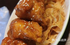 Sweet and Spicy Fried Chicken Chips