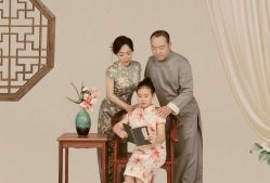 -时光纪亲子全家福照相馆(静安店母女写真父母纪念照)