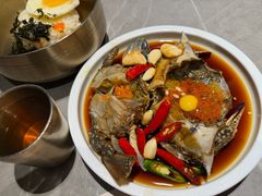 -草家酱蟹炭火烤肉店(珲春南路一店)