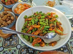榄香四季豆炒河虾-芳满庭·江浙小馆(1912店)