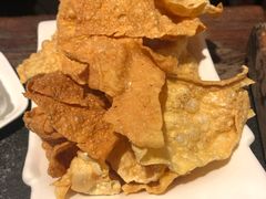 炸豆皮-大匠工房古船木艺术餐厅·猪肚鸡专门店(长白仙岛店)