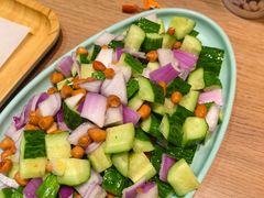 拌三丁-街角等你.大连海鲜烧烤.经典铁板海鲜串(西安路店)