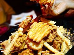 雙拼全份炸雞-Outdark Korean Restaurant