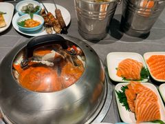 -一方渔歌蒸汽海鲜自助(文化路万达广场店)