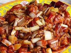 桃仁剔炒鸡-那家小馆•北京菜•烤鸭(香山店)