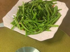 虾酱炒空心菜-伊萨娜印尼餐馆