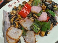 青红椒炒蛏子-等我餸上门海鲜大排档(天河南店)
