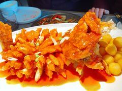 -吴越荣记苏州菜·松鼠桂鱼100%活鱼现做(斜塘老街店)