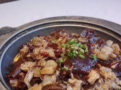 酸菜肉沫粉皮-马仕玖煲·融合菜·酥不腻烤鸭(人大店)