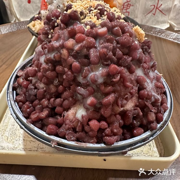 山一样的雪花冰还要好吃，无敌了