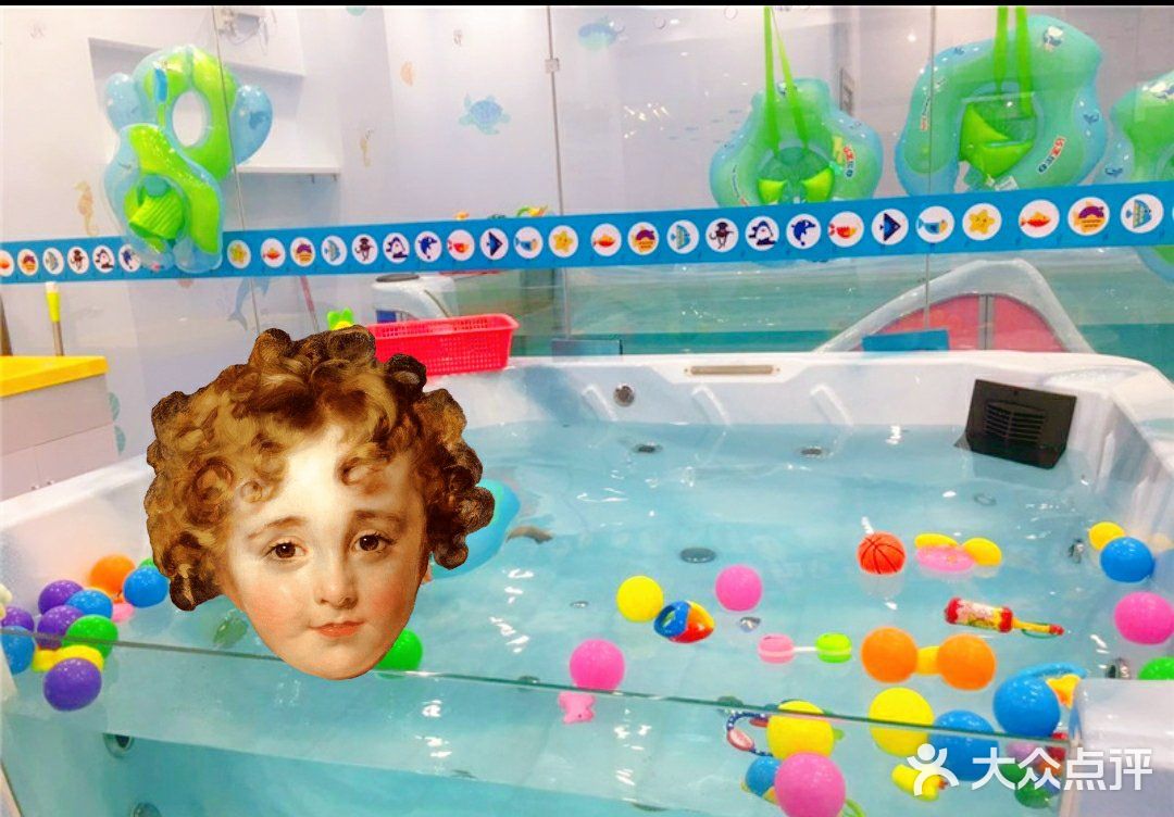 天热亲子游泳🏊