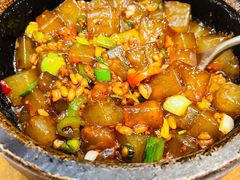 石锅凉粉炒米-汉唐宴长安食府