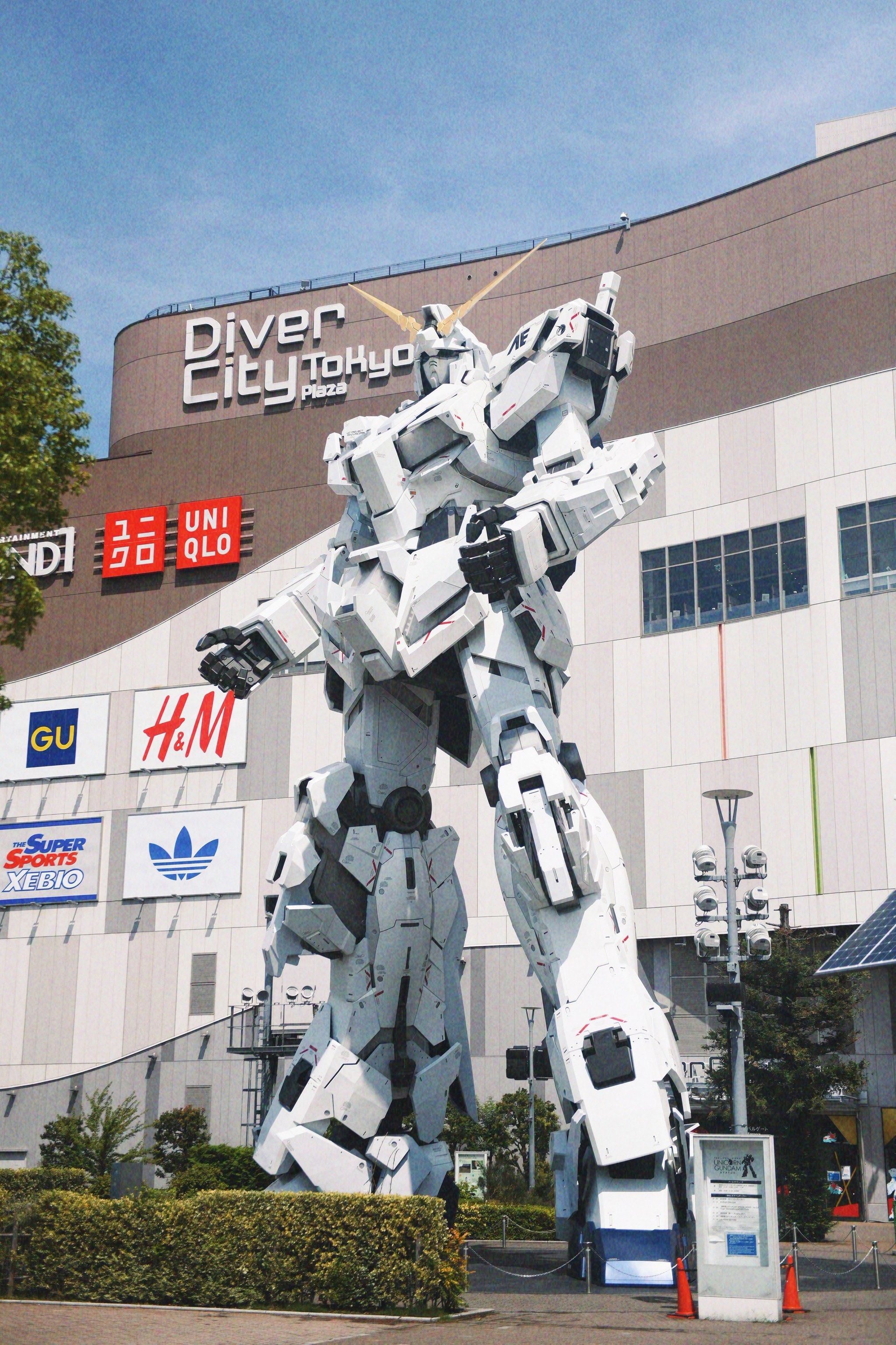 日本|被台场高达广场的独角兽高达帅晕了