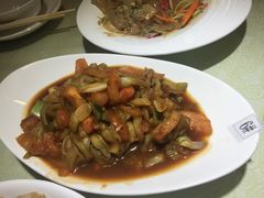 西红柿炒茄丝-东四民芳餐厅(世茂工三店)