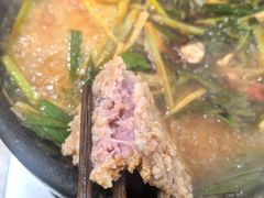 鲜猪肉沫饼-黔有有贵州酸汤夺夺粉火锅(五味十字店)