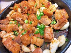 炉火烤五花肉-船梆煮•蒸汽海鲜·炉火烤肉(五四广场店)