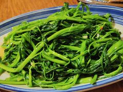 椒丝腐乳炒通菜-常来小聚·广州非遗传承餐厅(地王广场店)