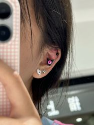 -艺耳美专业穿耳洞打耳洞穿孔
