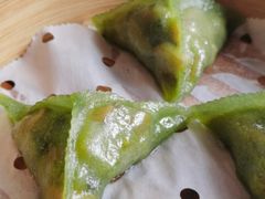 松茸贡菜鲜菌饺-宝丽轩中餐厅BAOLIXUAN