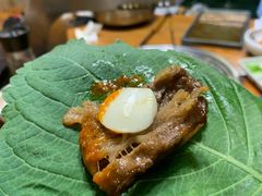-草家酱蟹炭火烤肉店(珲春南路一店)