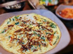 烤肉葱饼-包装马车·韩国料理·포장마차