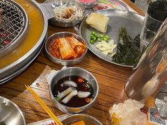 餐前小菜-姜虎东白丁韩国烤肉(吉利大厦店)