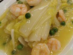 鲜虾扒白菜-玉华台饭庄(裕中西里小区店)