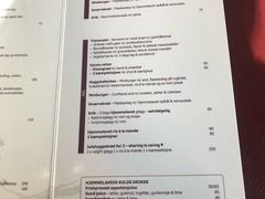 菜单-Cafe Norden