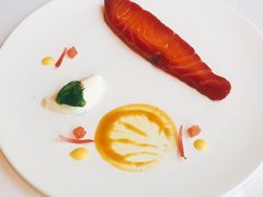 烟熏三文鱼佐酸奶油-福楼法餐厅FLO