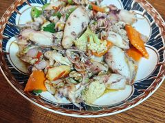 爆炒鱿鱼-食来运转平潭小吃(平潭店)
