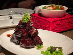 桂花糖醋肉排-悦轩中餐厅·高空江景·杭州柏悦酒店