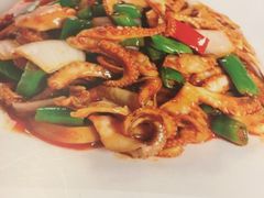 爆炒章鱼-威海渔村(静安旗舰店)