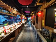 自助取餐区-古道村落(温汤店)