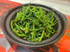 肉沫焗空心菜-恭喜上堓砂锅焗·海鲜大排档(闵行龙湖店)
