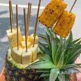终于在广州吃到了我的梦中烤串🍍🍍