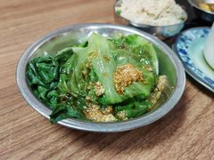 烫青菜-歪头牛肉(金龙壹号店)
