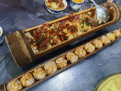 -盛得农家美食·无花果浸鸡·古法烧鸡·竹筒饭(白水寨森林海店)