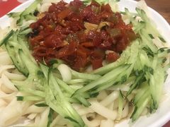剁椒拌面-韩师傅老大同刀削面(北苑路店)