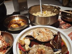 -草家酱蟹炭火烤肉店(珲春南路一店)