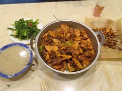 -尕有炕锅烤羊肉