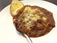 芝士牛肉酱焗意粉-华辉快餐店(江南西总店)