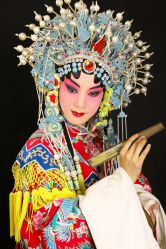 贵妃醉酒&nbsp;(1)-青堂瓦舍京剧摄影古戏楼拍摄基地(北京安徽会馆店)