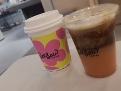 轻云桃桃美式-Seesaw Coffee(武商MALL·武广店)