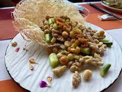 芦笋百合炒夏果-若蘭慈·无国界素食料理(欢乐海岸店)
