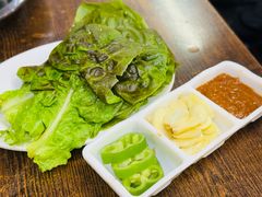 包肉生菜-西塔隆太白烤牛肉馆(图们路店)