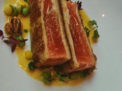 脆吐司三文鱼与扇贝慕斯-福楼法餐厅FLO