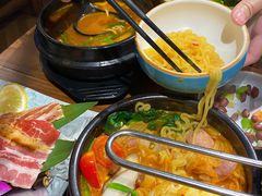 -明洞阿姨·韩式酱蟹烤肉·创意料理(三元桥店)